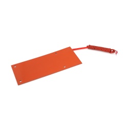 Silicone heating pad